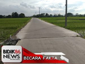 Jalan Poros Penghubung Dua Desa di Kecamatan Patokbeusi Kini Mulus, Warga Apresiasi Pemkab