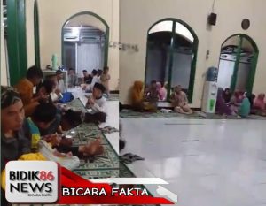 Kesederhanaan Tak Halangi Kekhidmatan Peringatan Isra Mi’raj di Masjid Jami Nurul Falah Cibanggala