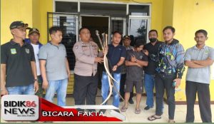 Respon Cepat Polsek Kedung Waringin, Sekelompok Remaja Bersenjata Tajam Diciduk