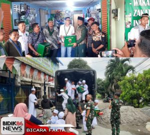 Sambut Ramadhan, Kodam I/BB Bersama BEM, Organisasi Mahasiswa, Organisasi Kepemudaan dan Insan Media se-Sumut Gelar Baksos