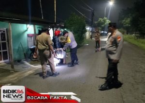 Cegah Kejahatan Jalanan, Polsek Pebayuran Laksanakan Operasi OKJ